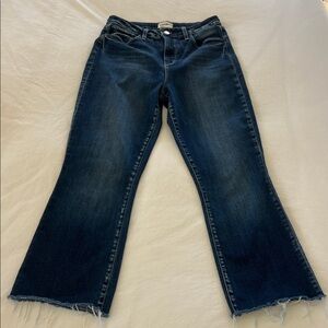 🟣 BOGO! L’Agence Kendra Cropped Flare Jean in Columbia